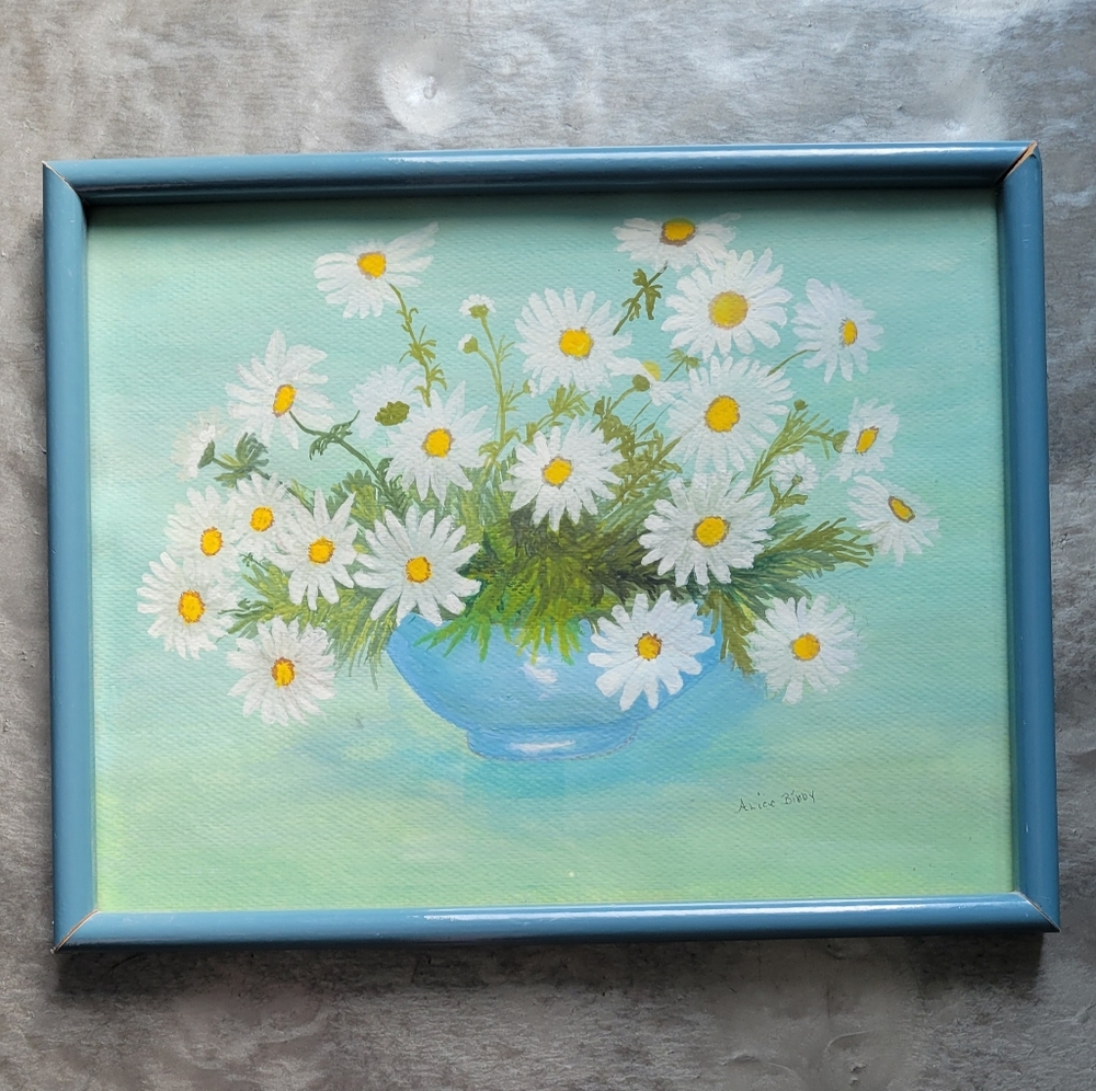 Vintage 1970s Daisy Art✨️